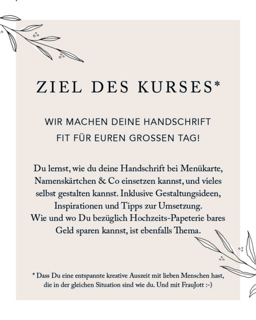 Moderne Hochzeits-Kalligrafie 31.01.2026 – Bild 3