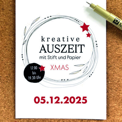 Workshop kreative Auszeit XMAS - 05.12.2025