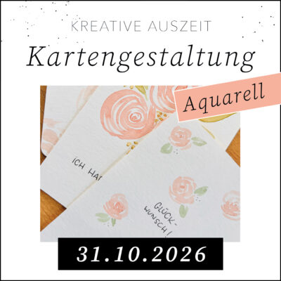 Kartengestaltung Aquarell 31.10.2026