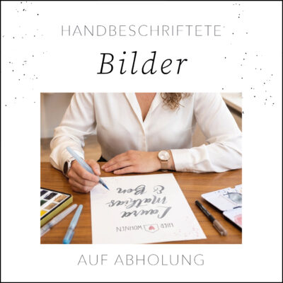 Bilder handbeschriftet Din A4